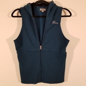 Guess hooded vest